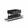 Bachmann Industries 1:20.3 Wood Side Dump Car, Black for Freight Cars