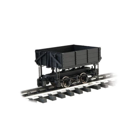 Bachmann Industries 1:20.3 Wood Side Dump Car, Black for Freight Cars 1 Bachmann Industries 1:20.3 Wood Side Dump Car, Black for Freight Cars