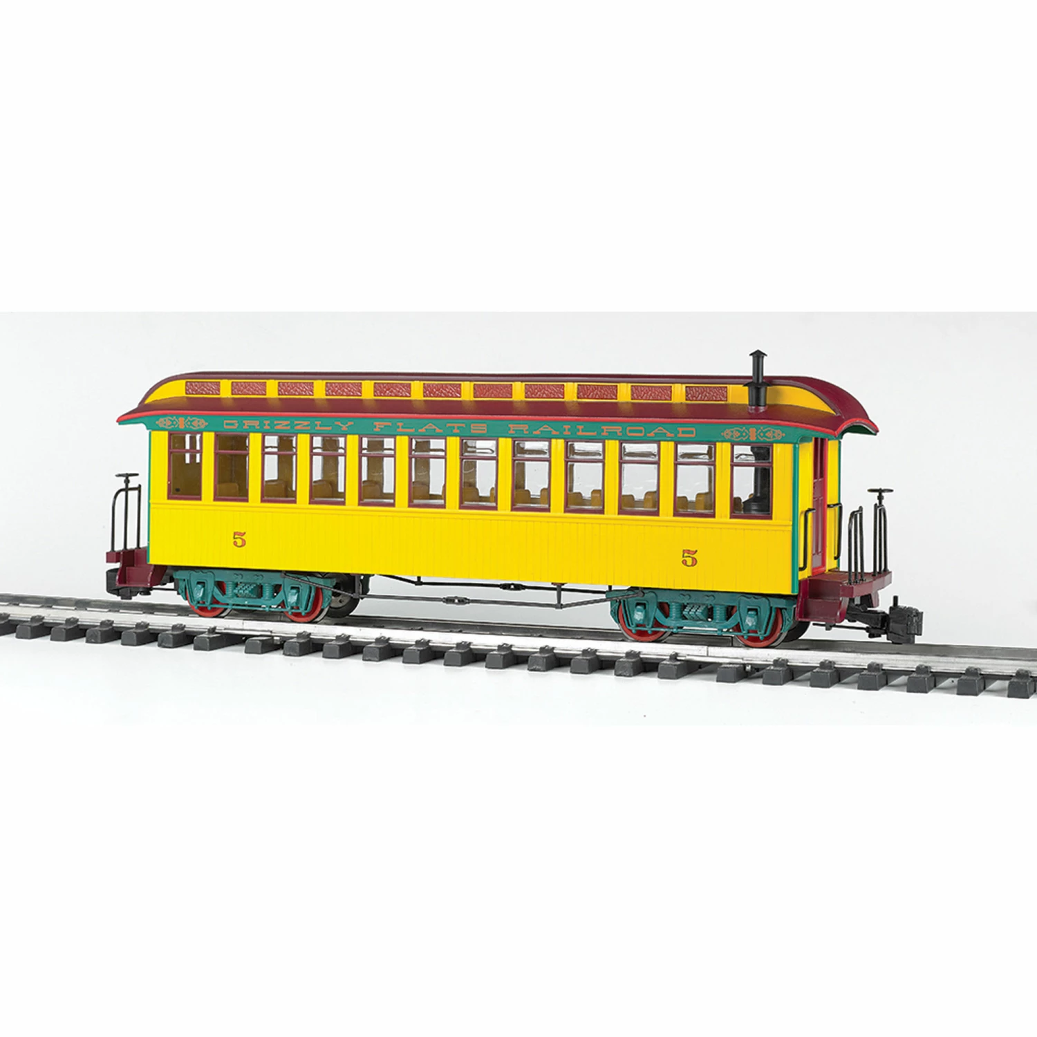 Bachmann Industries G Jackson Sharp Coach, Grizzly Flats for Passenger Cars 1 Bachmann Industries G Jackson Sharp Coach, Grizzly Flats for Passenger Cars